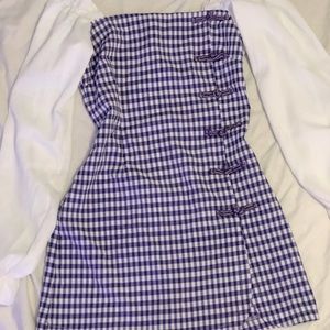 Purple Plaid dress